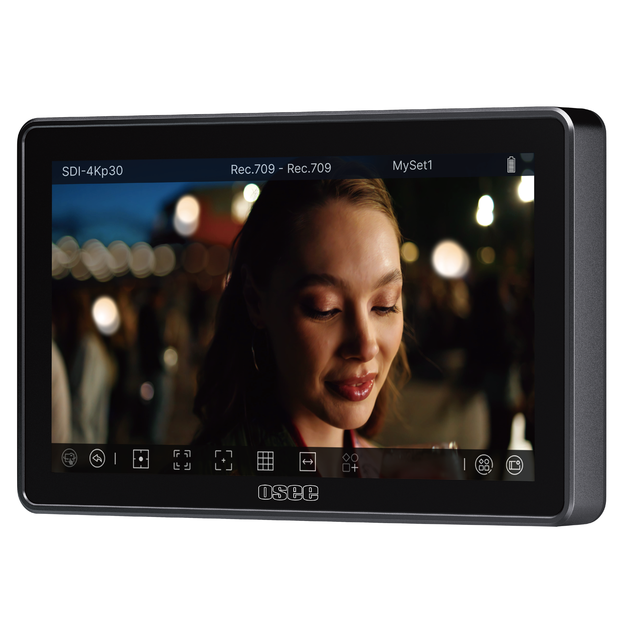 G7 7inch 3000nits HDR HDMI&SDI 4K On-camera Monitor Kit