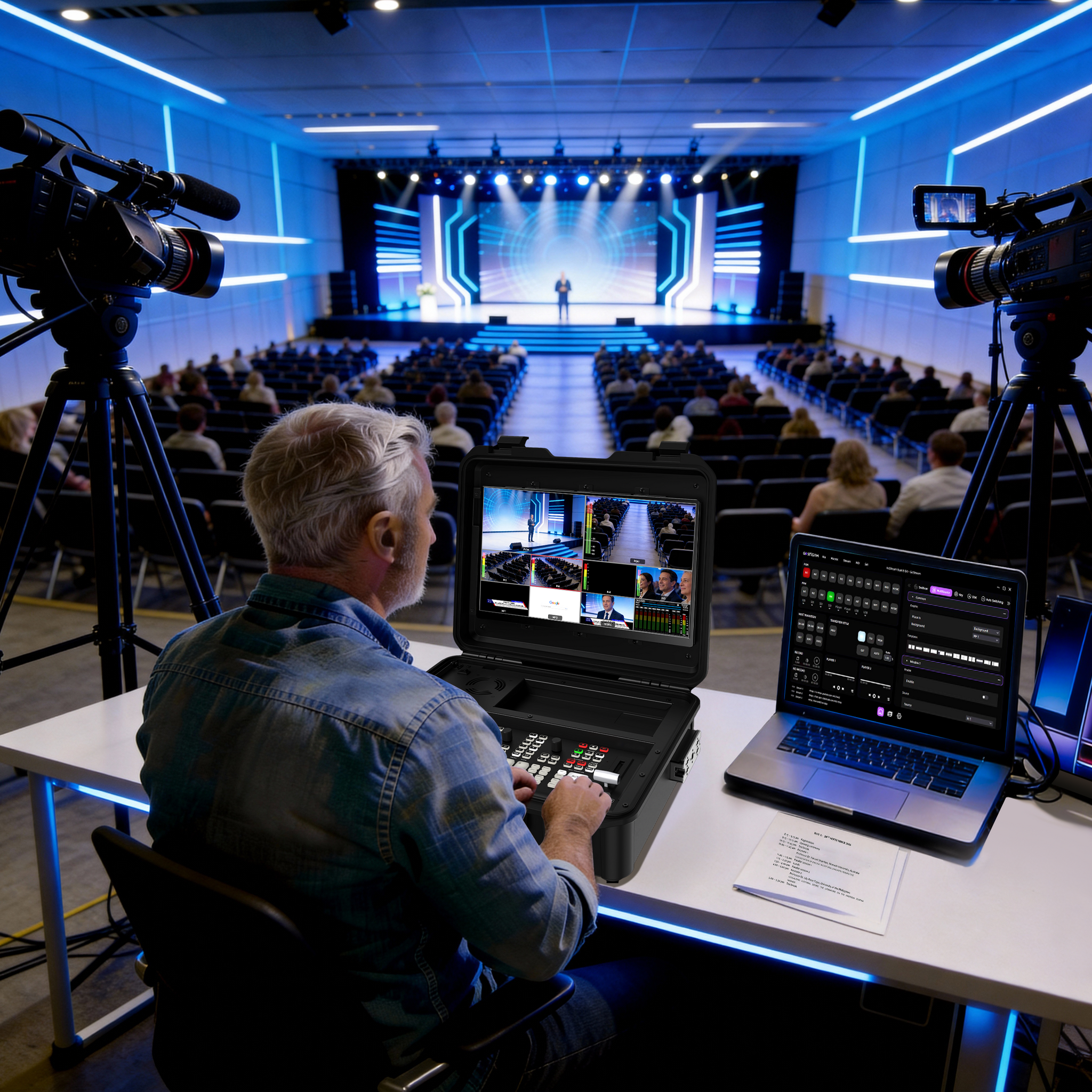 New-in GoStream Duet 8 ISO Kit: All in One Pro Live Streaming