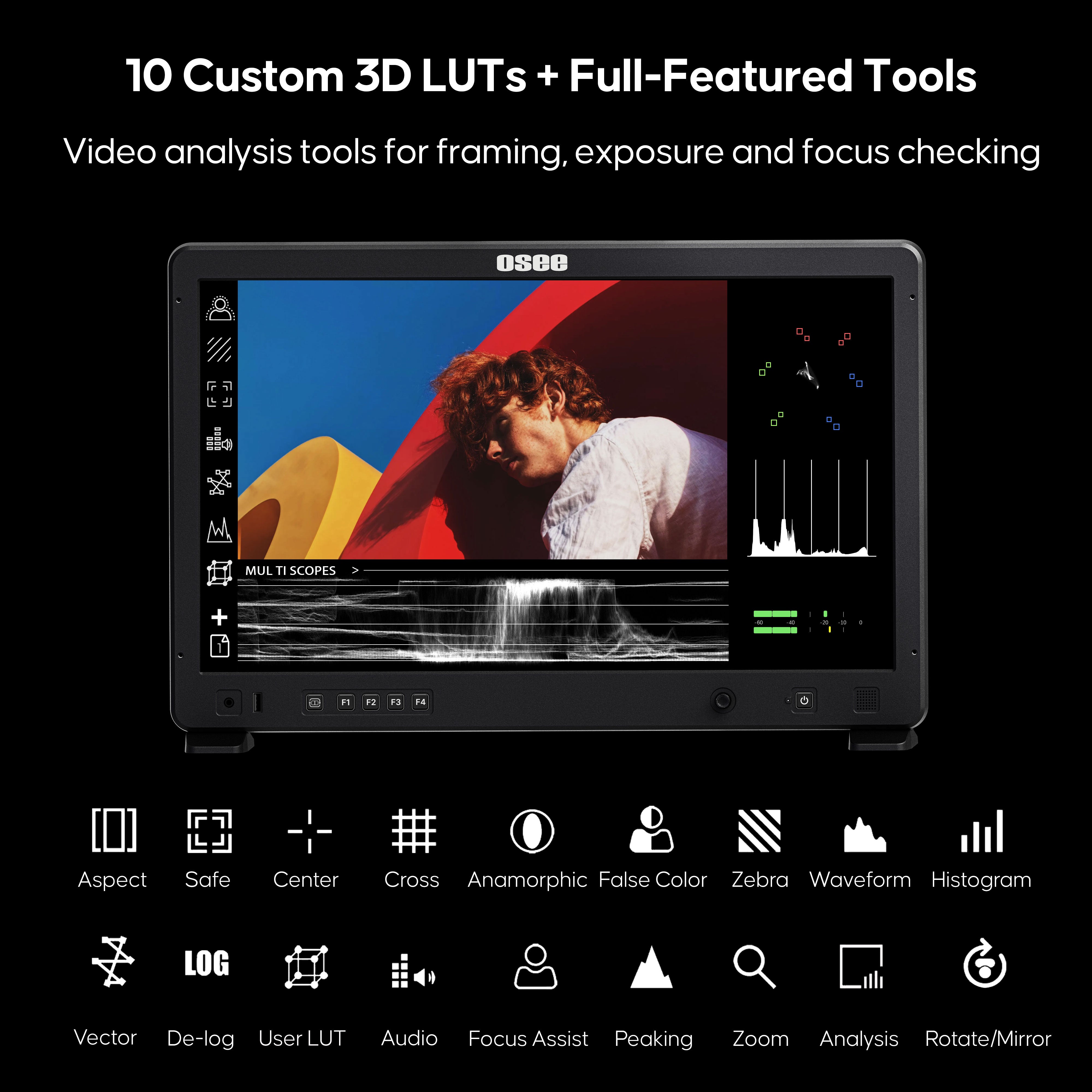 Mega22S4 with 10 Custom 3D LUTs + Full-Featured Assistance