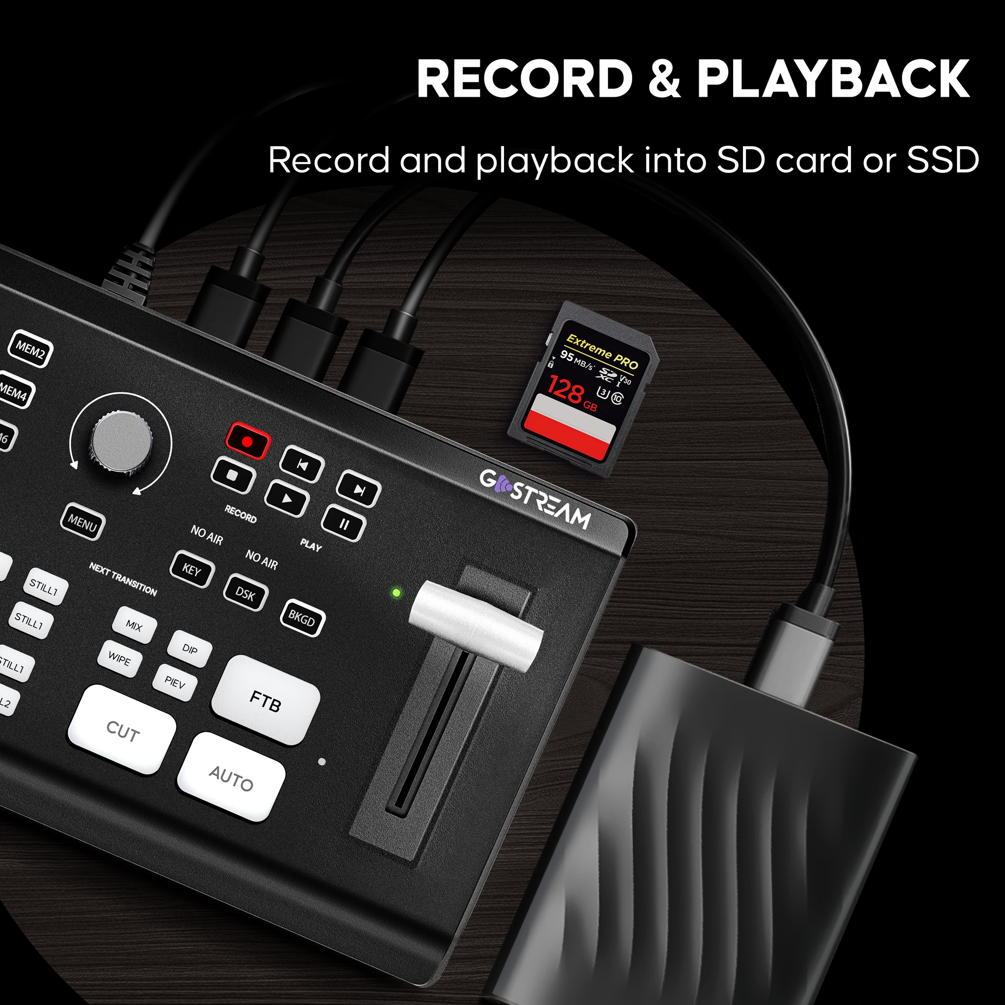 GoStream Deck: HDMI Video Switcher & Live Broadcast Mixer | Osee