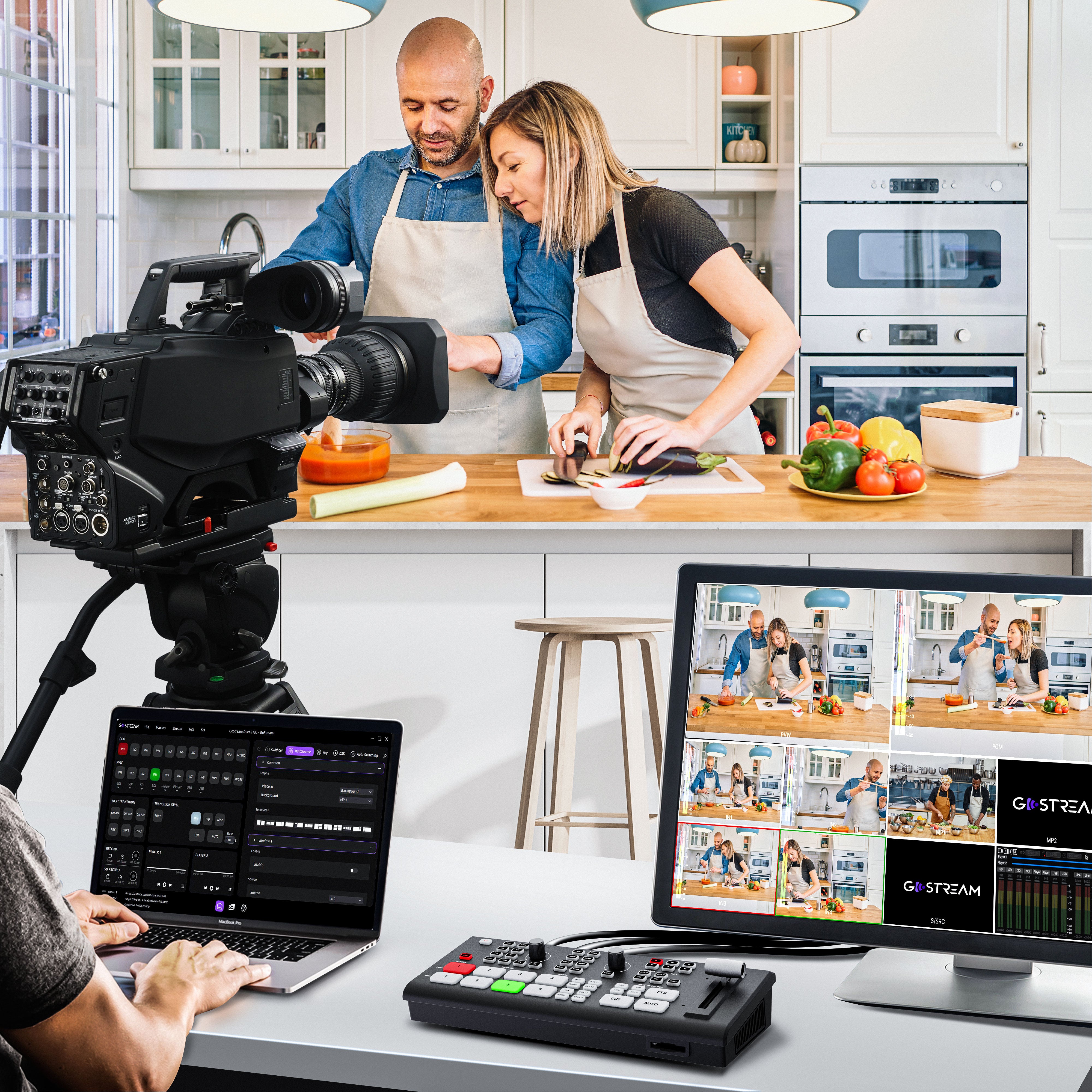 GoStream Deck‘s use case in live streaming