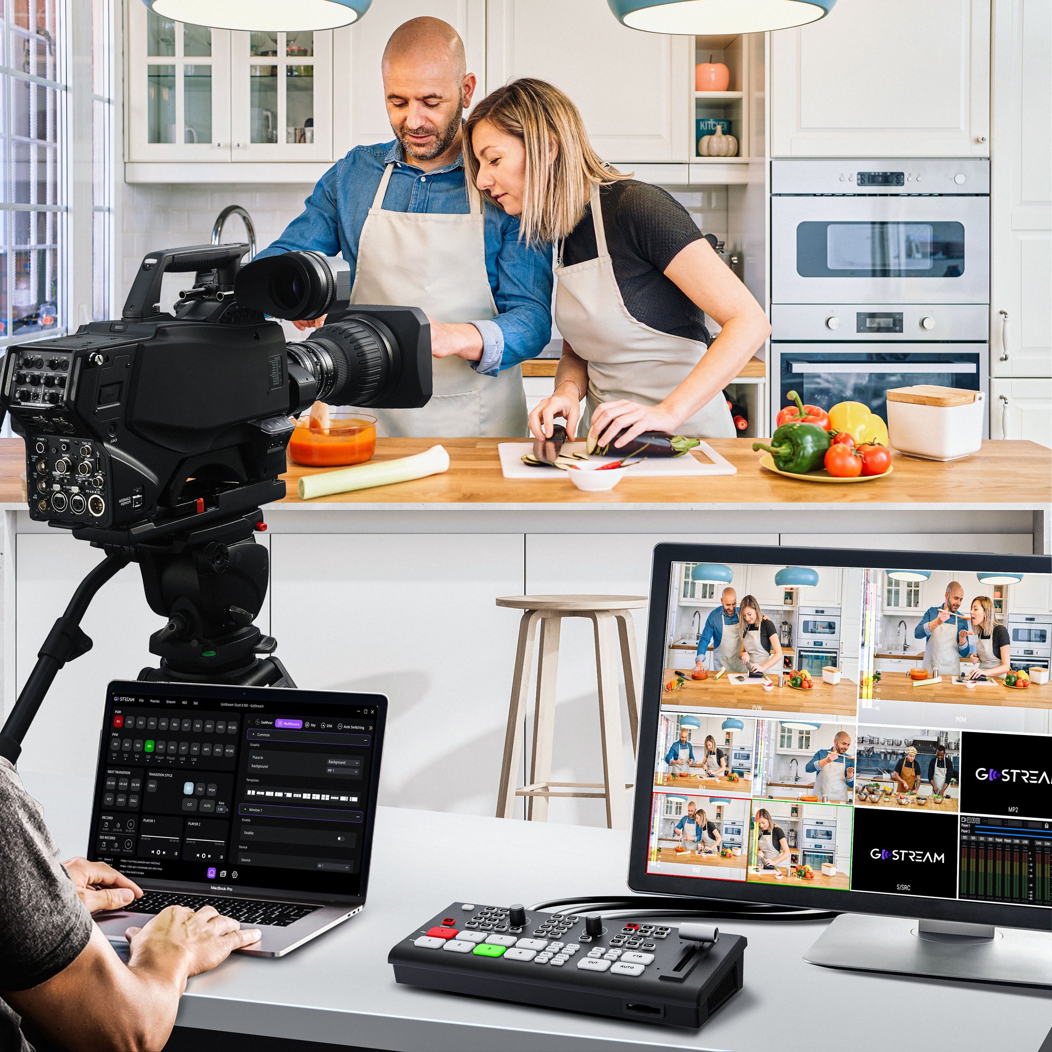 GoStream Deck: HDMI Video Switcher & Live Broadcast Mixer | Osee