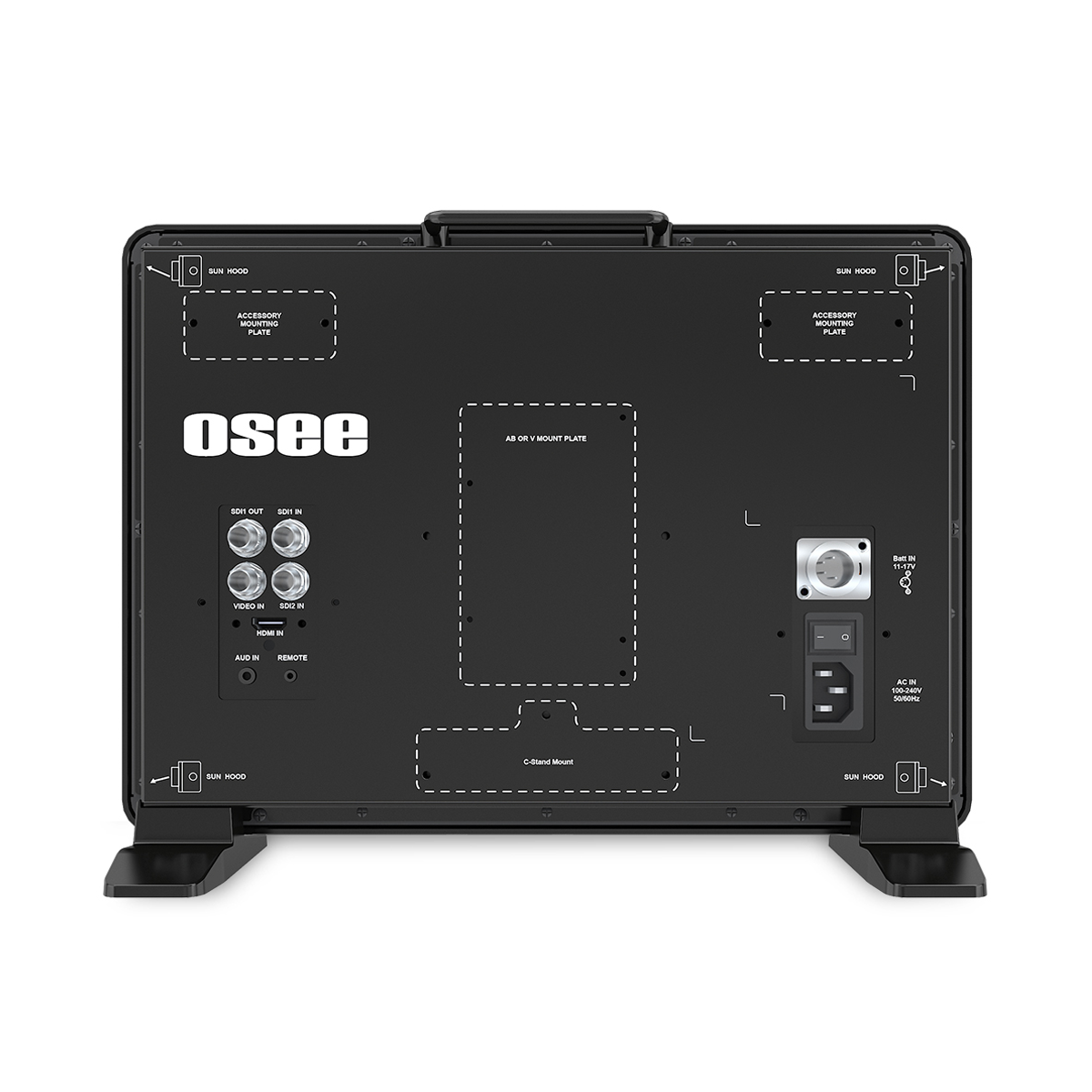 Megamon15 offers 3G-SDI inputs and output, HDMI input, USB port and Audio input etc, to work with multiple applications