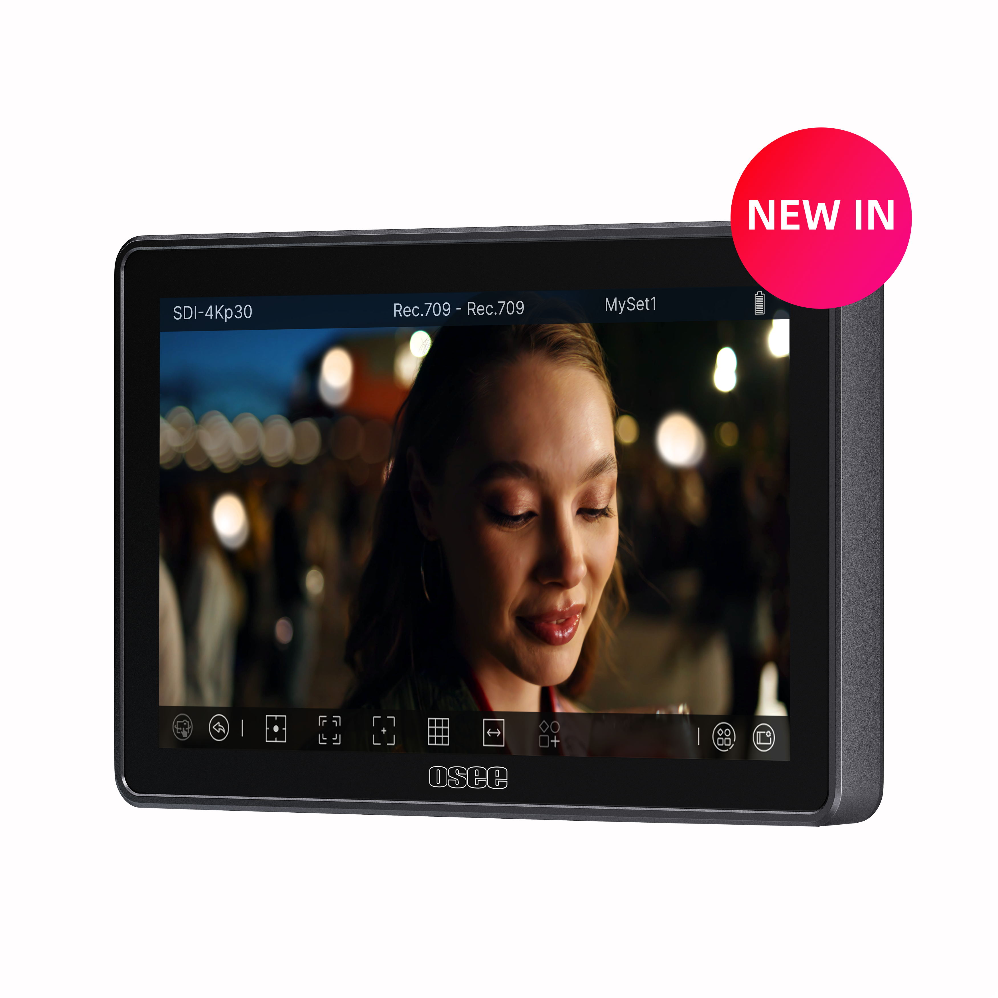 G7 Pro 7 Inch 3000nits On-Camera Monitor Camera Control Filmmaking Field Monitor Touchscreen External Recorder