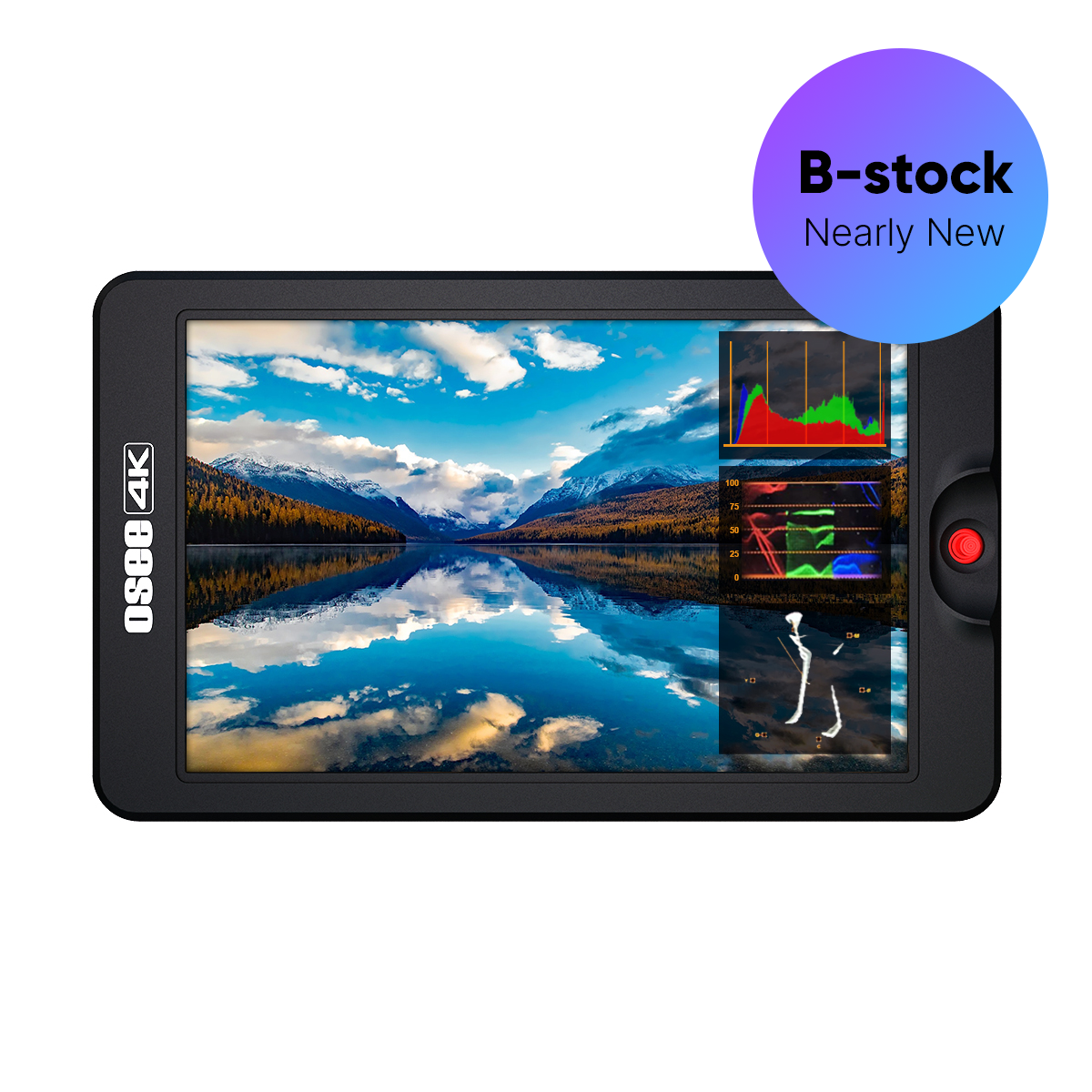 B-stock G7  7inch 3000nits HDR HDMI&SDI 4K On-camera Monitor Kit